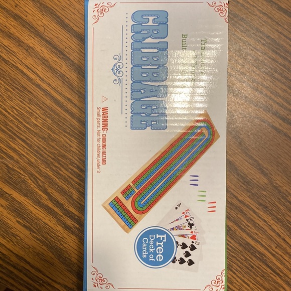 Cribbage game brand new never used or opened - Picture 2 of 2